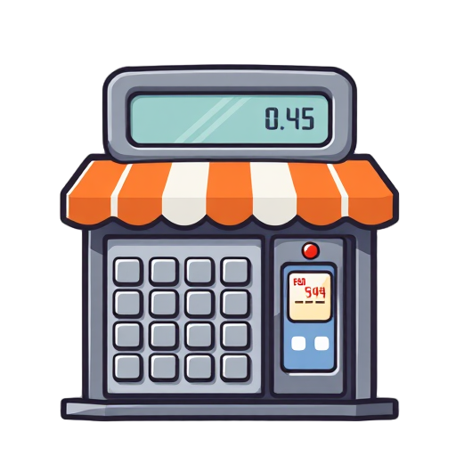 "calculator" "price tag" "storefront"