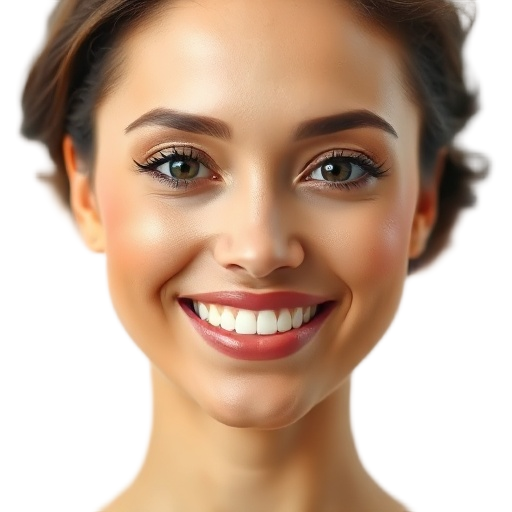 A person smiling to the camera with a white background looking like