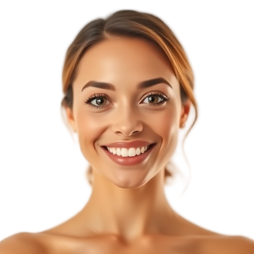 A person smiling to the camera with a white background looking like