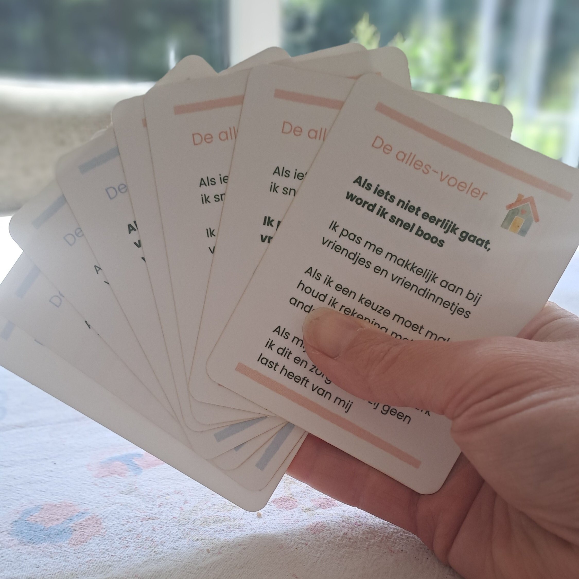 Kwartet de allesvoeler uit het spel Het HSP Kwartet