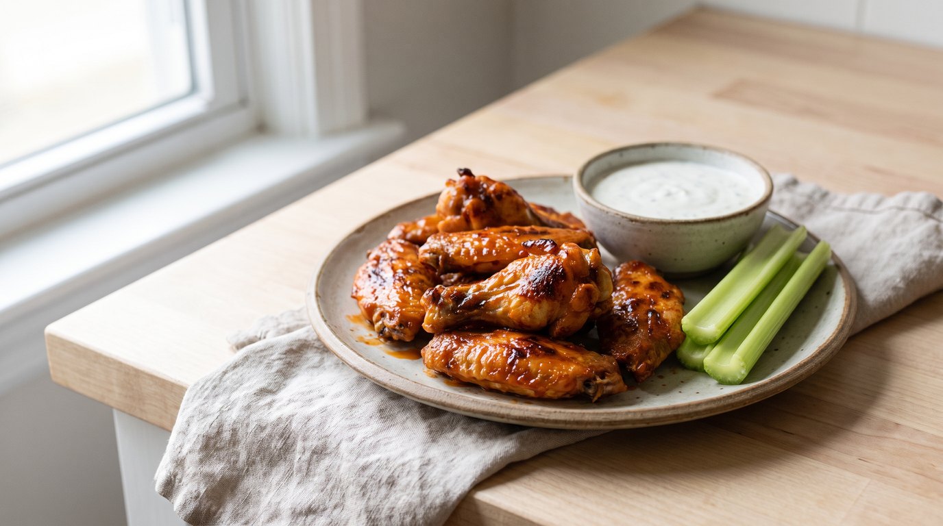 Baked wings