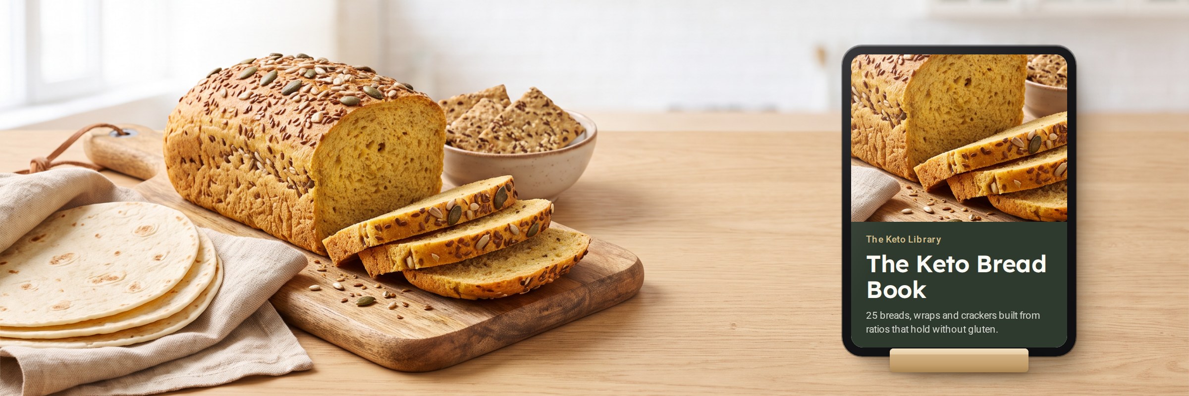 The Keto Bread Book