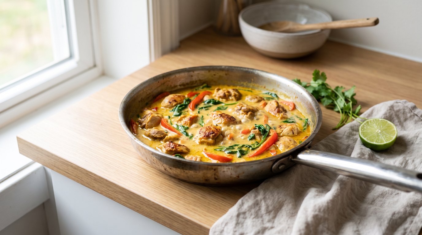 Coconut chicken curry