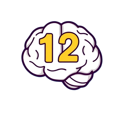 Carefully describe an image in great detail that needs to be generate, use quotes to split visual things. You MAY only use up to 3 words. "12 triggers" "psychology" "success"