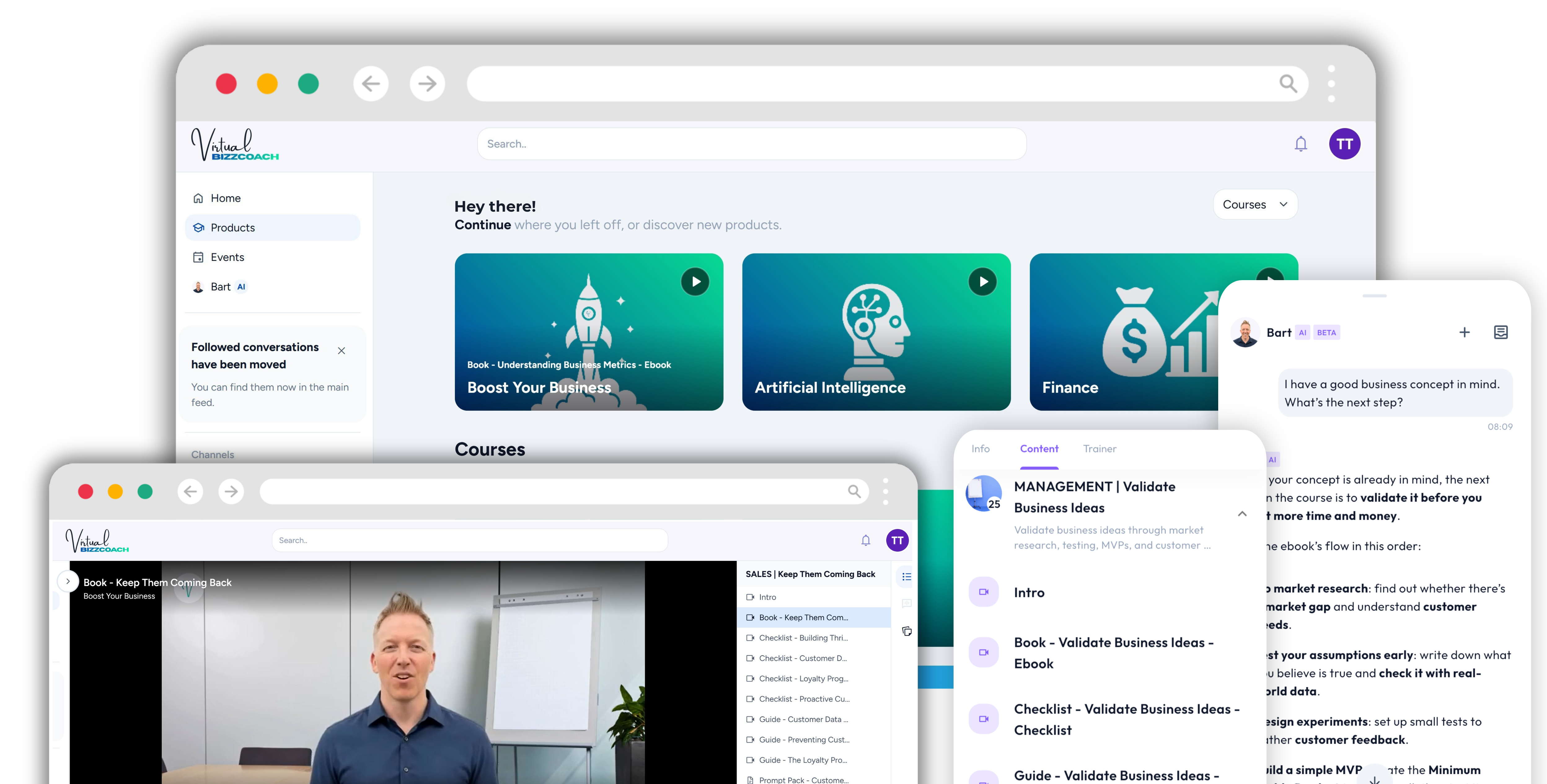 Courses - Overview - Virtual BIZZCOACH