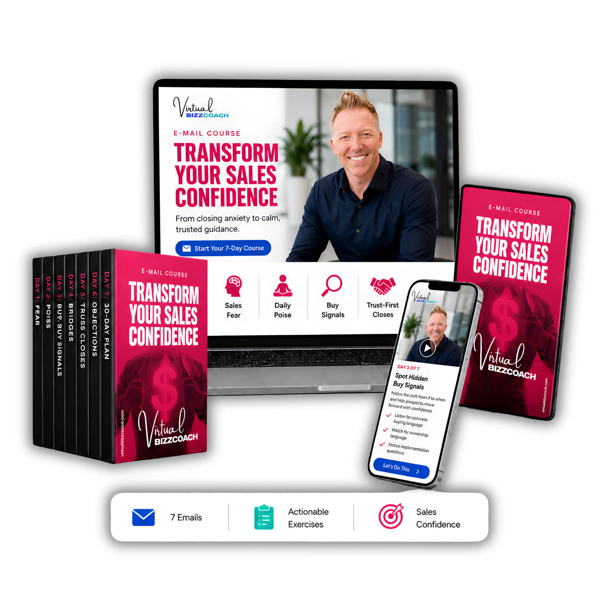 Transform Your Sales Confidence - Mini-Course - Virtual BIZZCOACH