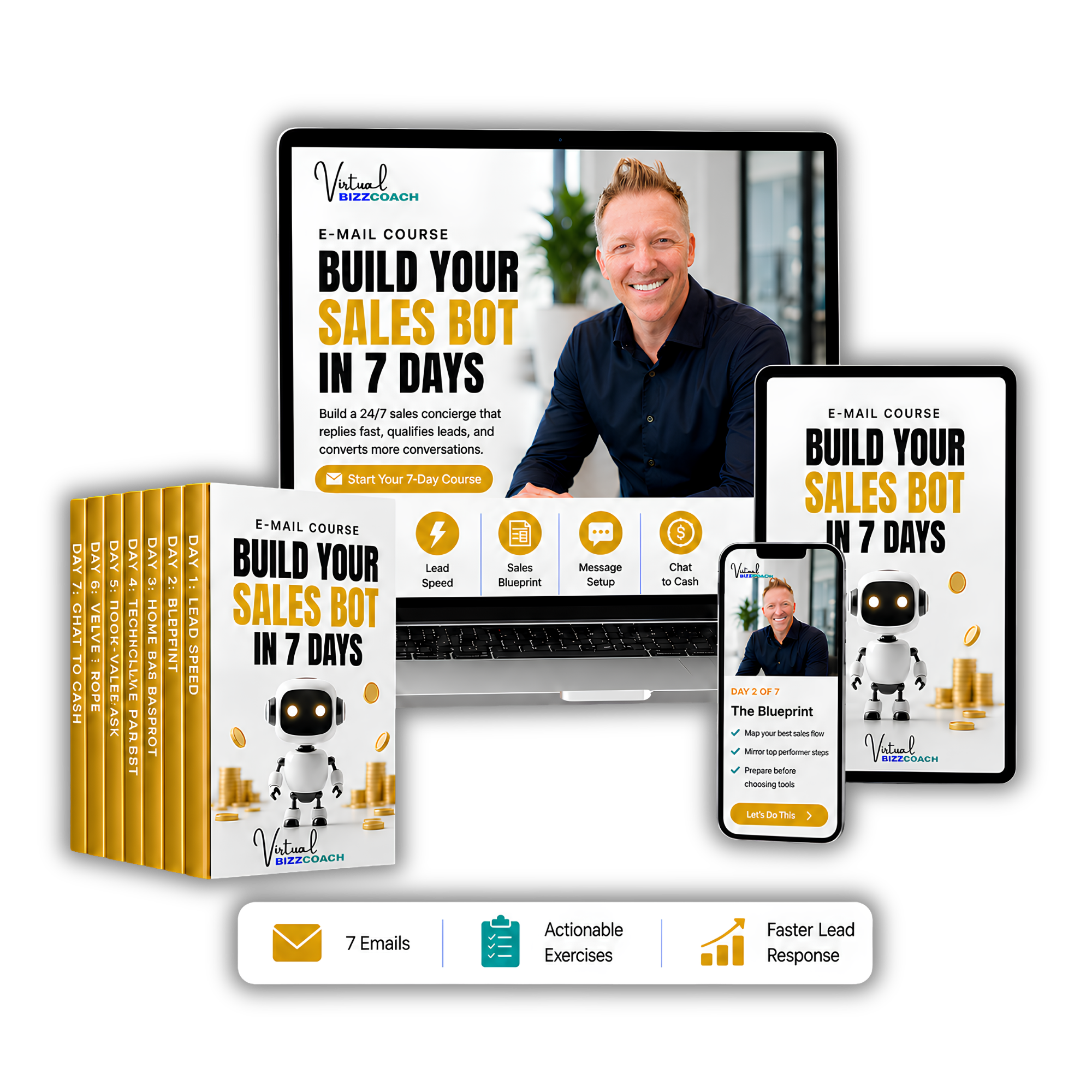 Build Your Sales Bot in 7 Days - Mini-Course - Virtual BIZZCOACH