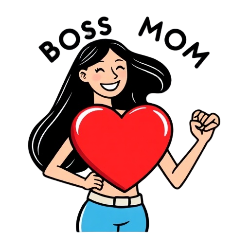 "Boss mom" "balanced heart" "strong routine"