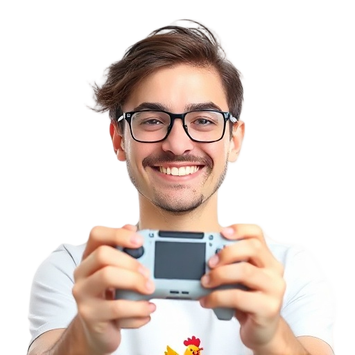 A person smiling to the camera with a white background looking like