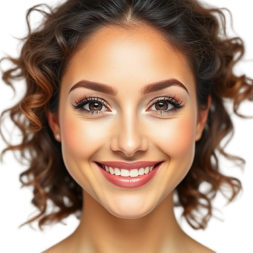 A person smiling to the camera with a white background looking like