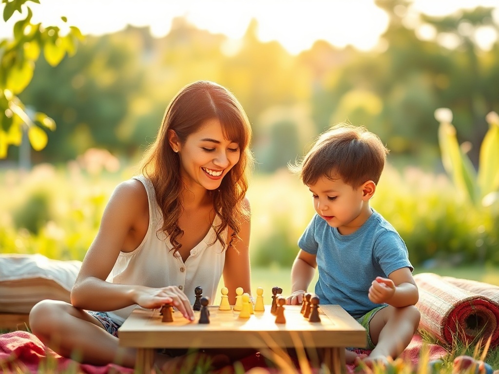 "A cozy summer scene