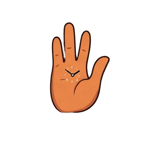 "focus hand" "stop sign" "clock 3"