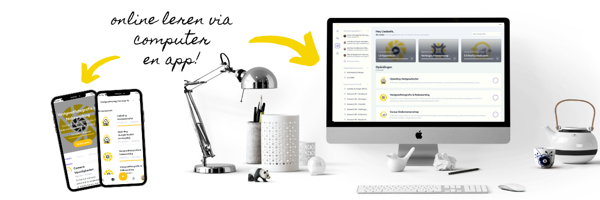 Online leren bij Vastgoedstyling Opleiding