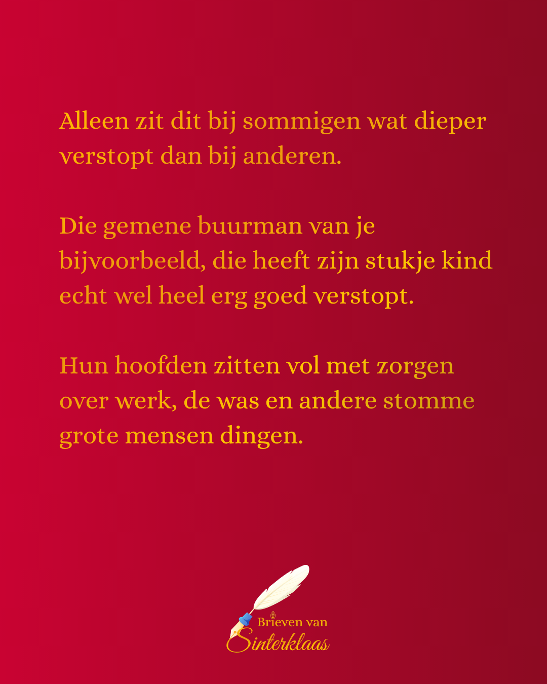 Brieven van Sinterklaas 2026