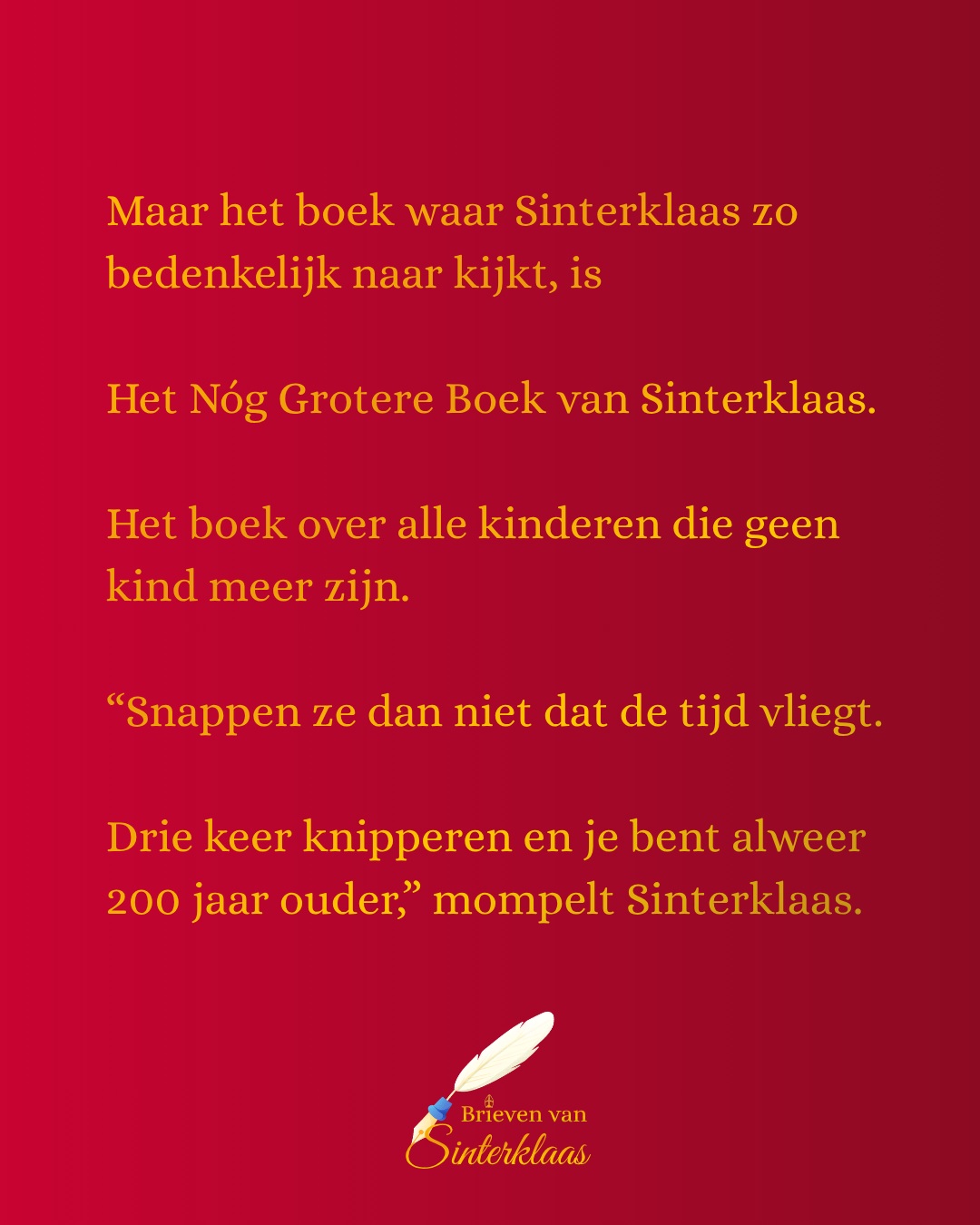 Brieven van Sinterklaas 2026
