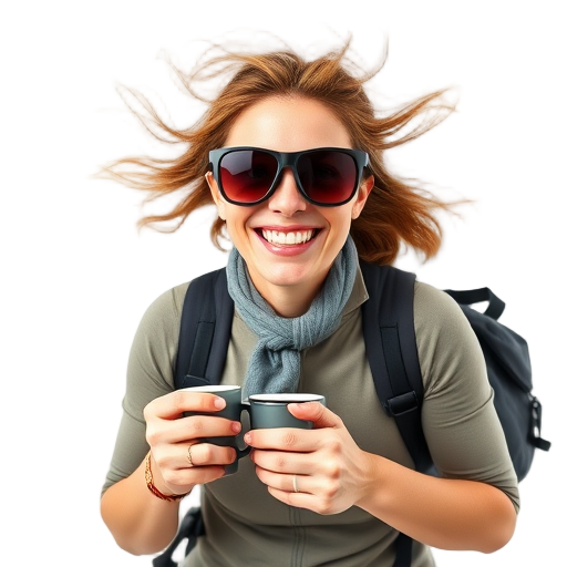 A person smiling to the camera with a white background looking like