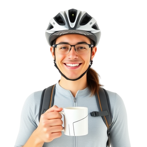 A person smiling to the camera with a white background looking like