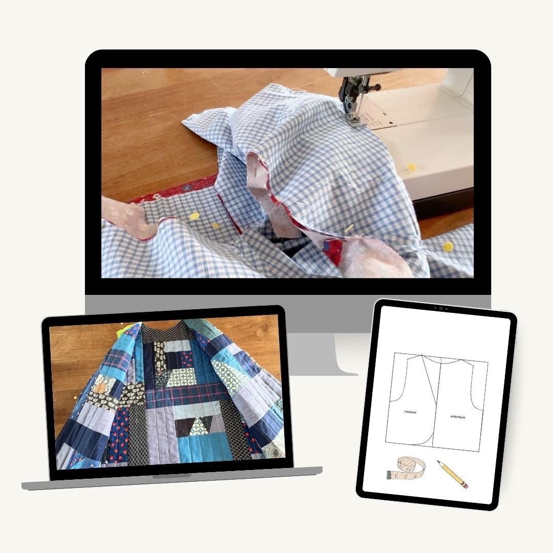 Mouwloos Vest naaien online cursus