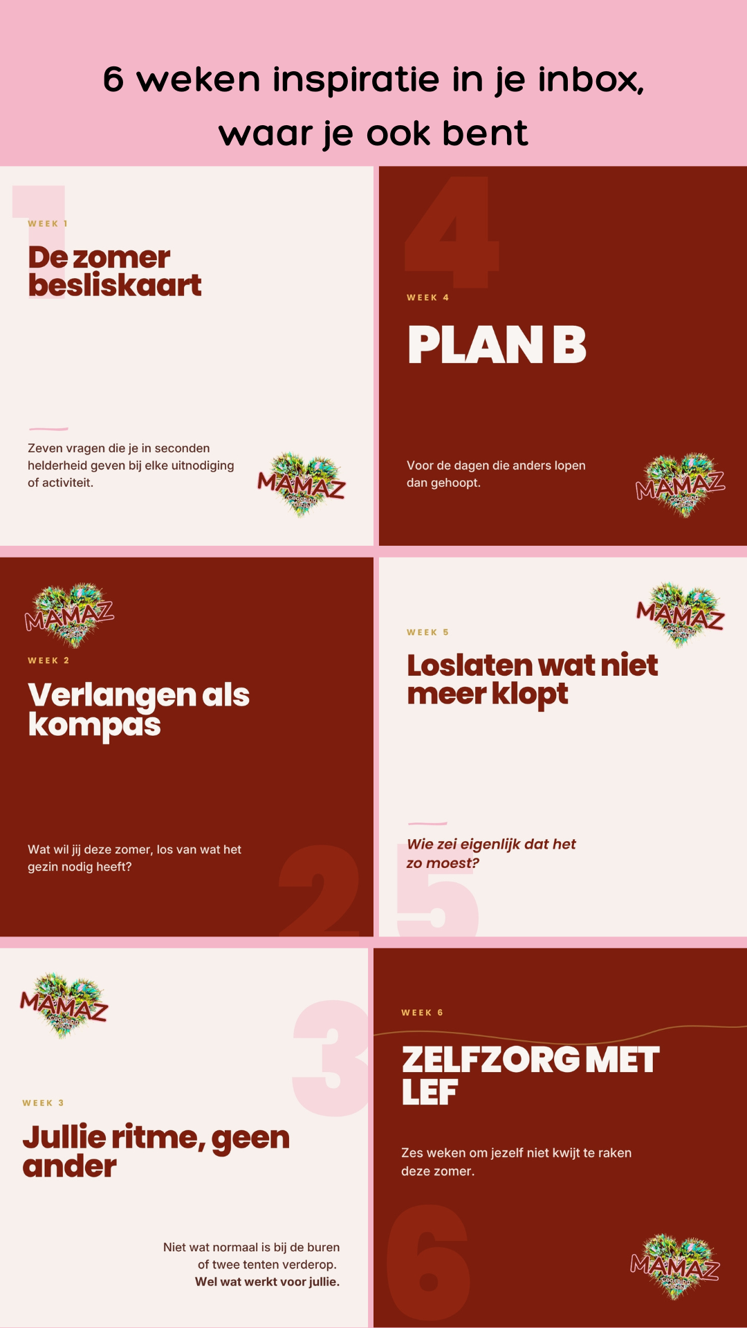 indeling meer jij deze zomer