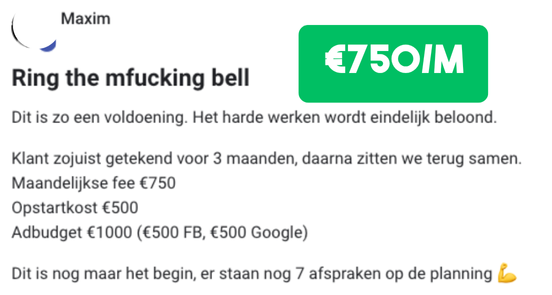Ring the Bell moment