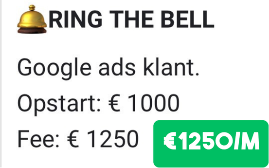 Ring the Bell moment