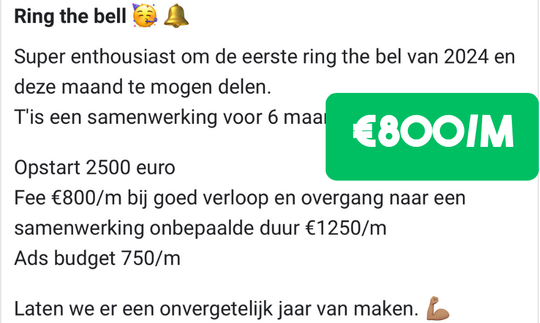 Ring the Bell moment