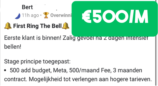 Ring the Bell moment