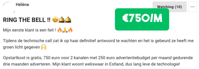 Ring the Bell moment