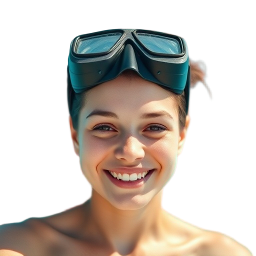 A person smiling to the camera with a white background looking like