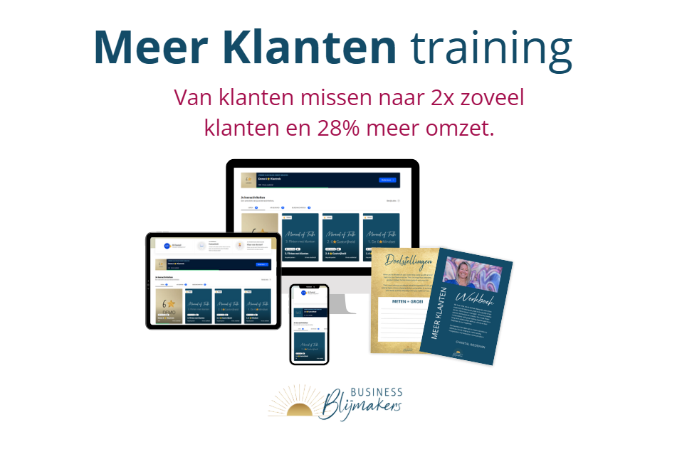 Meer klanten training