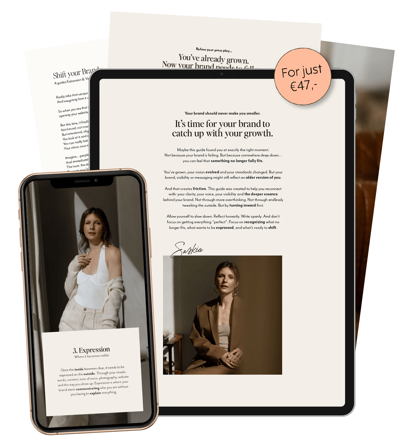 The Brand Shift Framework by Studio Sa'qia