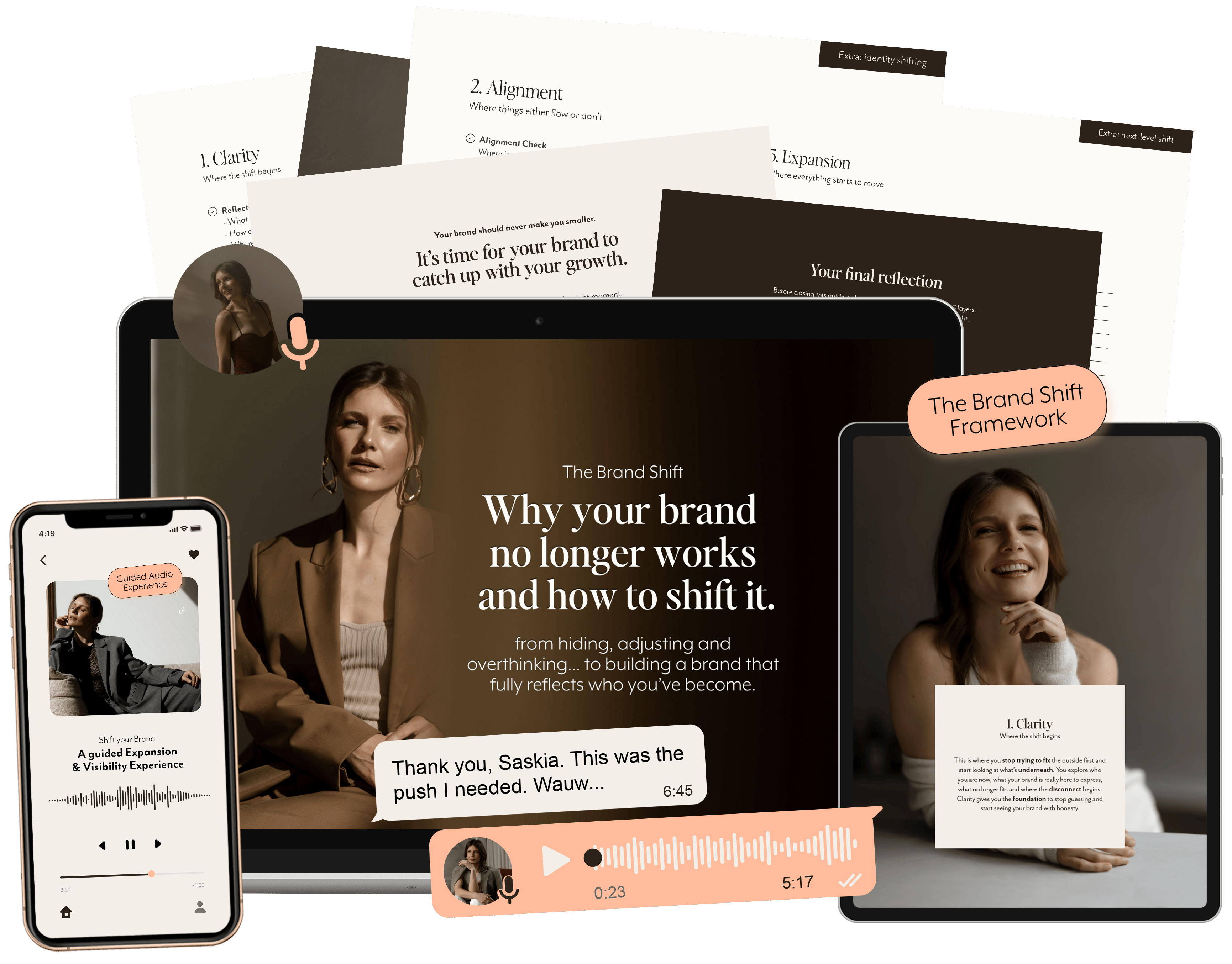 A digital branding framework by Studio Sa’qia