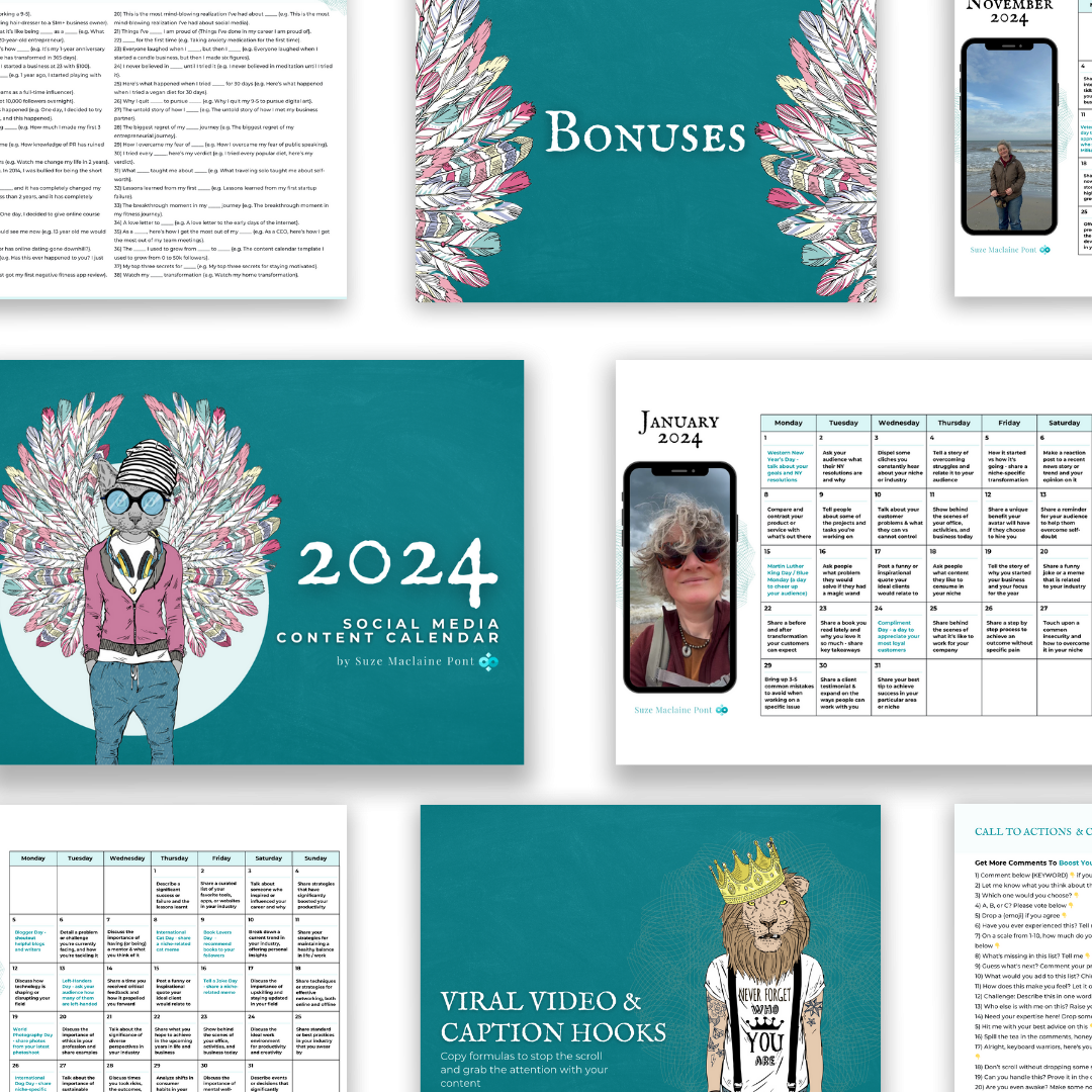 social-media-content-calendar-2024-easy-checkout-suze-maclaine-pont