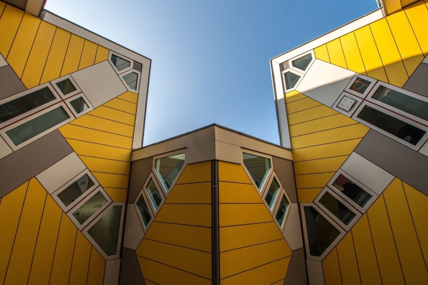 Kubuswoningen in Rotterdam