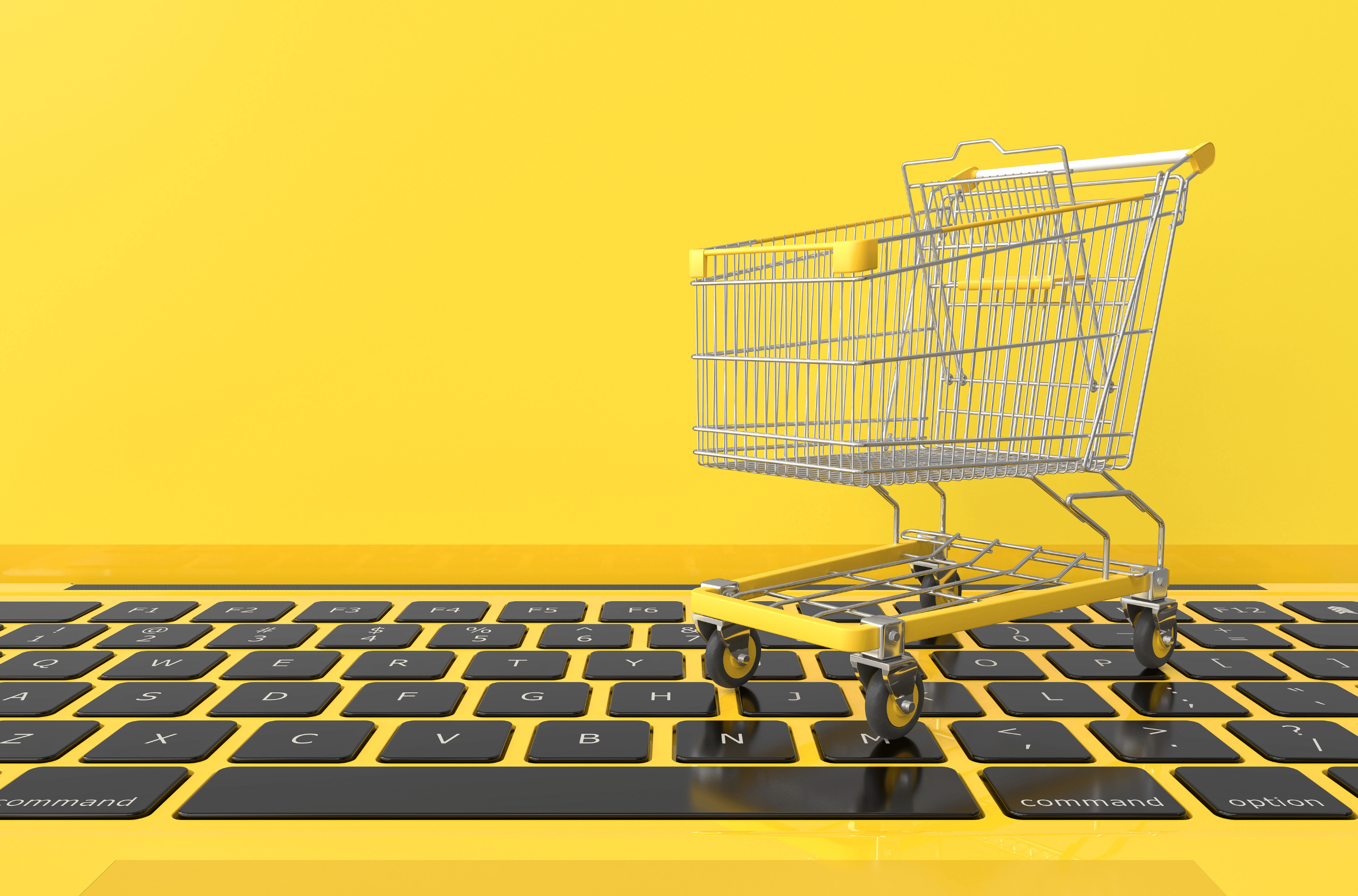 Online-winkelen-winkelwagen