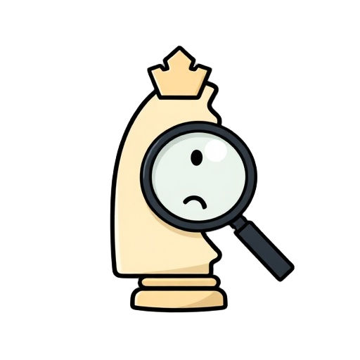 "head" "magnifier" "chess"