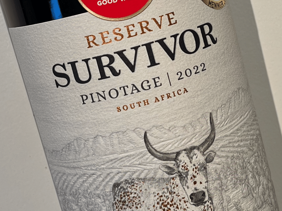 etiket pinotge survivor