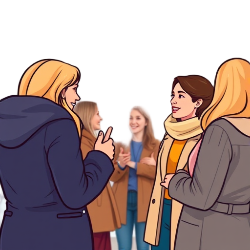 Vijf vrouwen in een inspirerende netwerksetting.