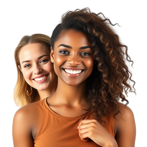 A person smiling to the camera with a white background looking like