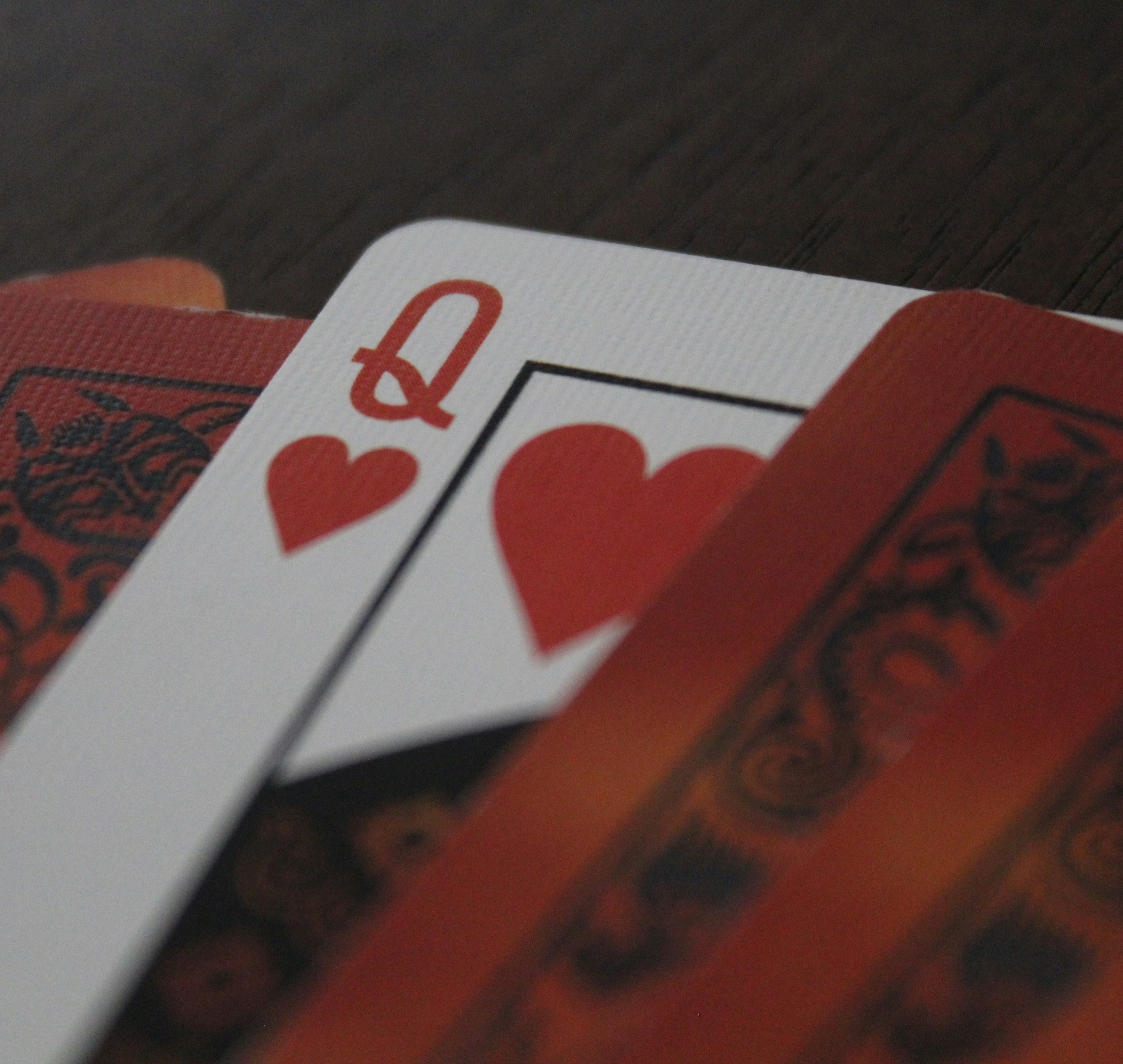 queens of hearts- playing cards